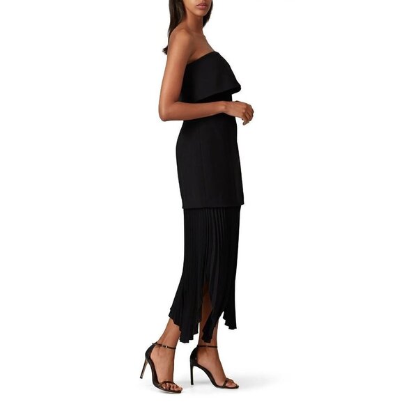 C/MEO COLLECTIVE Take Seriously Dress in Black Womens Long Maxi - Picture 2 of 14